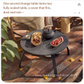 Outdoor travel camping oven for heating